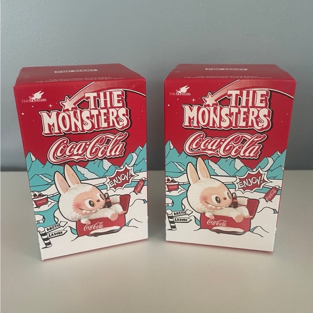 2 Coca-Cola The Monsters Collectible Box DISCONTINUED NEW